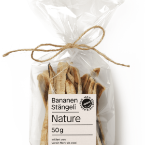 Bananenstängeli vom Verein Mehr als zwei – mehralszwei.ch